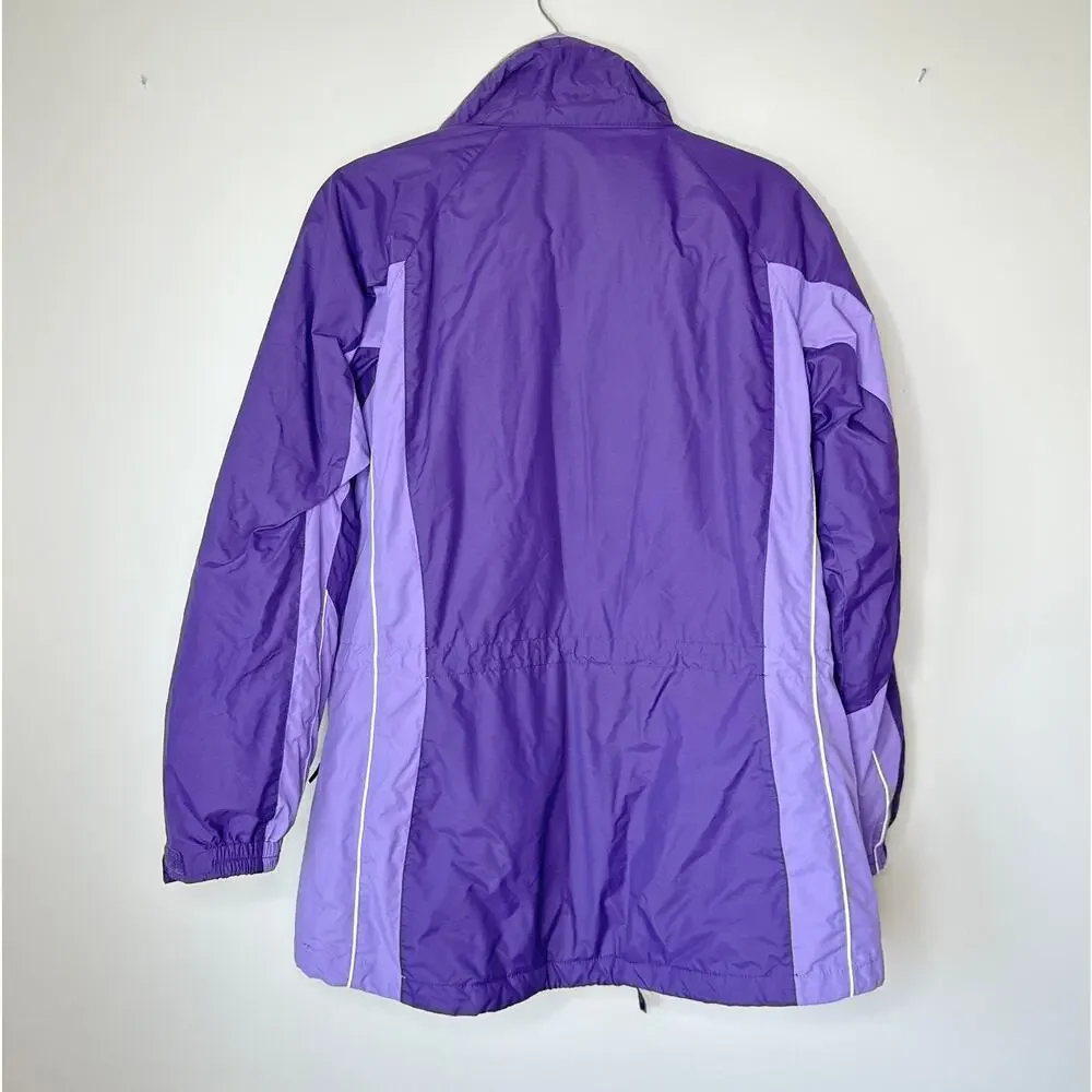 Columbia Woman's Purple 3-in-1‎ Interchange Jacket Medium Waterproof Hiking